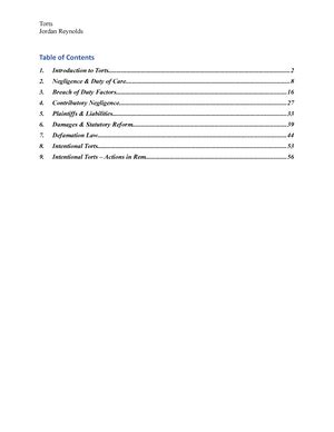 Aboriginal Law Notes Jordan Reynolds S Indigenous Law Llw Table