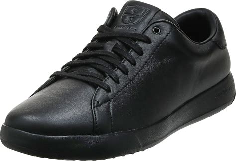 Cole Haan Mens Grandpro Tennis Shoes Black Leather 95 M Us Amazon