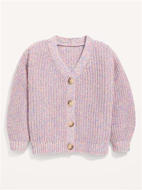 Button Front Cardigan Sweater For Toddler Girls Old Navy