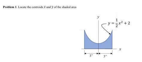 Solved Problem Locate The Centroids X And Y Of The Chegg