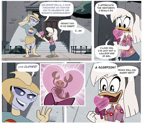 Della And Penumbra Comic By Pixelkitties On Deviantart In 2022 Duck