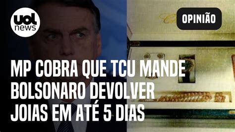 Bolsonaro e joias MP recorre de decisão e cobra que TCU mande ex