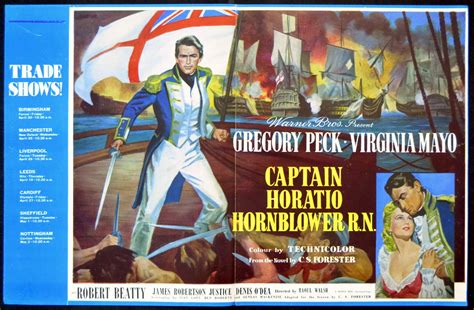 CAPTAIN HORATIO HORNBLOWER R N Rare Film Posters