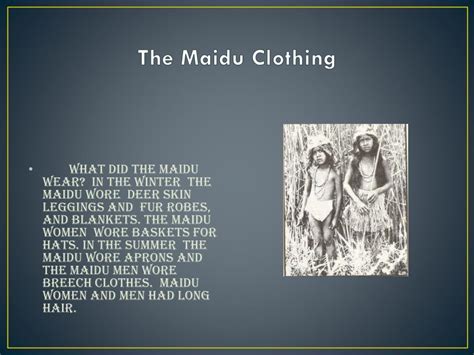 PPT - The Maidu A California Native American Tribe PowerPoint ...