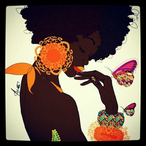 My Black Is Beautiful Natural Hair Art Afro Art African American Art