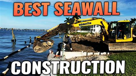 Best Seawall Construction How To Build A Seawall Wells Beach Maine