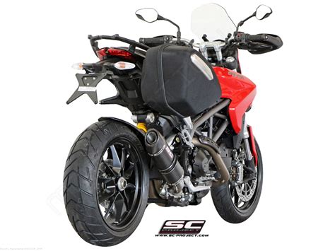 Oval Low Mount Exhaust Ducati Hypermotard Sp D L