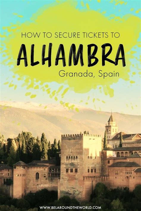 Securing Tickets to Alhambra - Best Way to Visit Alhambra, Granada ...