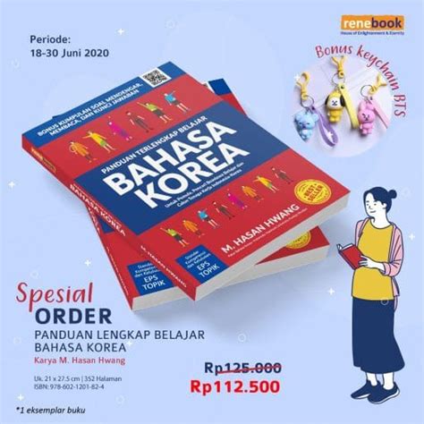 Jual Panduan Terlengkap Belajar Bahasa Korea M Hasan Hwang Renebook