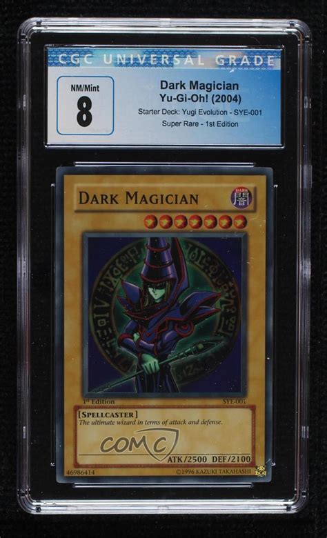 Cgc 8 Dark Magician Starter Deck Yugi Values Mavin