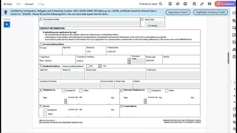 Imm5257e Temporary Resident Visa To Canada As A Student Step By Step