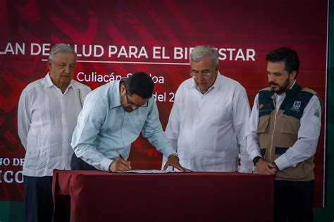 Rocha Y Amlo Firman Convenio Para Federalizar Los Servicios De Salud