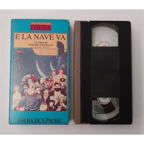 Fita VHS E La Nave Va Federico Fellini Shopee Brasil