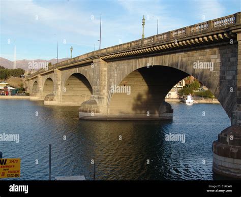 The Original London Bridge In Its Current Location At Lake Havasu City