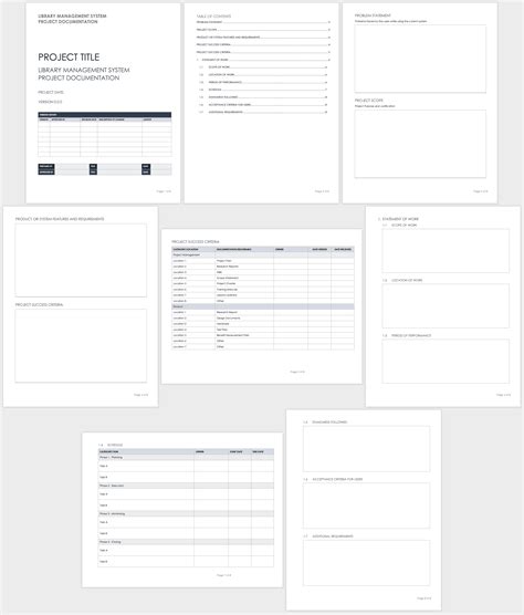 10 Free Project Documentation Templates Smartsheet