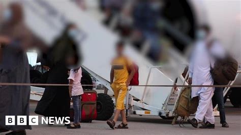 Kabul Evacuation Plane With Afghans Lands In The Uk Bbc News