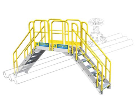 Common Industrial Metal Stair Configurations Erectastep Au