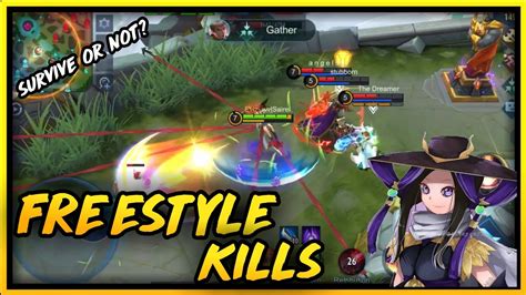 Freestyle Kills Fanny Montage Mlbb Youtube