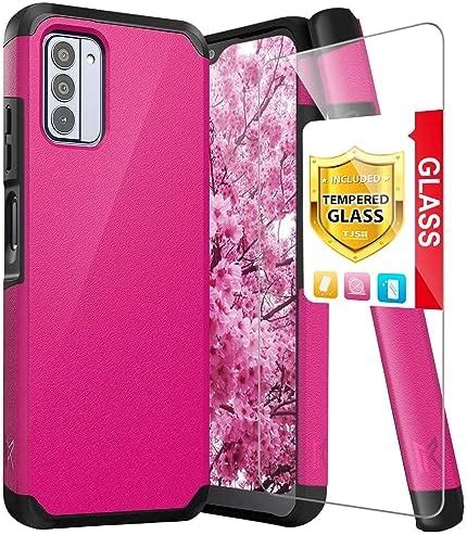 Amazon TJS Compatible For Nokia G310 5G Case With Tempered Glass