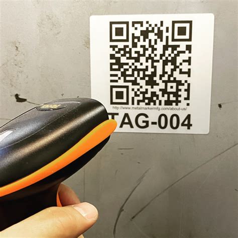 How QR Code Tags Unlock Efficiency Metal Marker Mfg