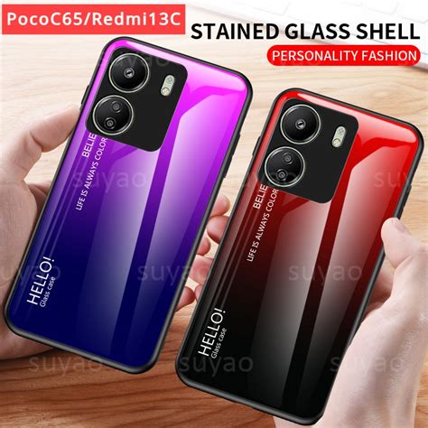 สําหรับxiaomi Poco C65 C 65 Redmi 13c 13 4g 2023 5g 2024 เคสโทรศัพท์กัน