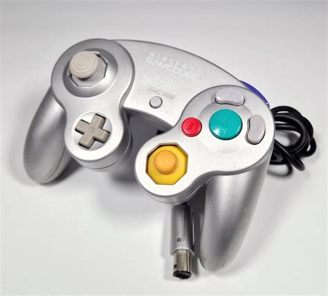 Gamecube Original Nintendo Gamecube Controller Silber Gamingoo