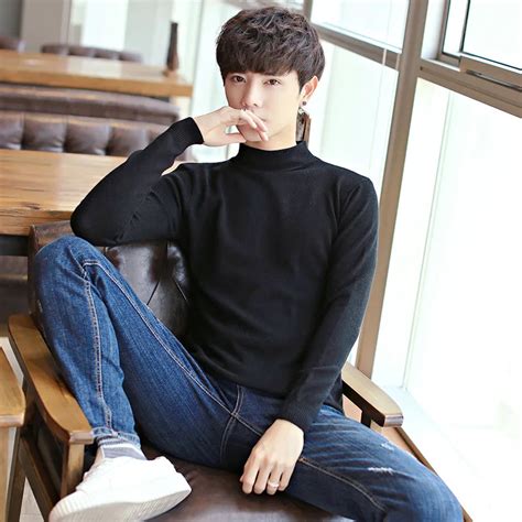 29 Korean Mens Turtleneck Fashion Png Fashion Crazy Girls