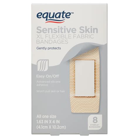 Equate Sensitive Skin Adhesive Bandages 8 Count