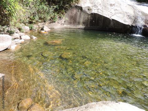 Foto De Cachoeira Do Escorrega No Munic Pio De Visconde Mau Sua