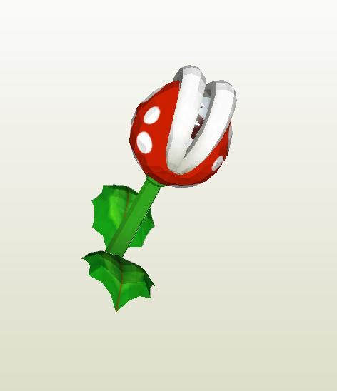 Piranha Plant Papercraft By Aardonix On Deviantart