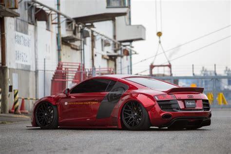 Liberty Walk Audi R8 Cars Bodykit Modified Wallpapers HD