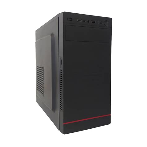 Gabinete Goldentec P1T1C USB e Áudio Frontal Preto 46739 Oficina dos Bits