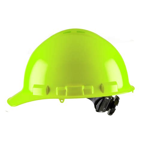 Ratchet 4 Point Vented Duo Safety™ Hard Hat Cap Hi Vis Lime H24r6v Cordova Safety