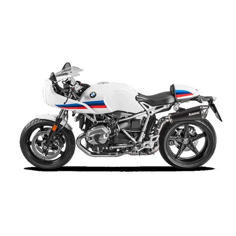 Silencieux AKRAPOVIC Slip On Titane Et Aluminium Noir Pour BMW RNineT