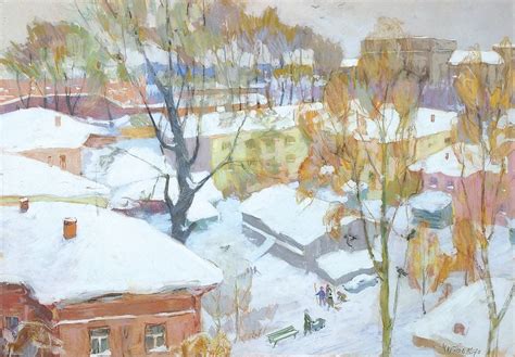 Константин Чураков,,Старая Москва,, | Живопись, Городской пейзаж, Художники