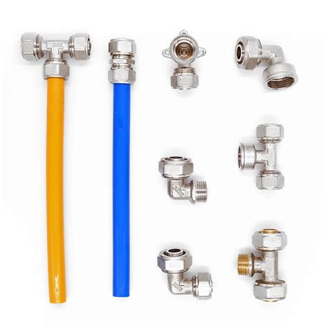 Brass Fittings Brass Compression Press Fittings With Or Without Plating