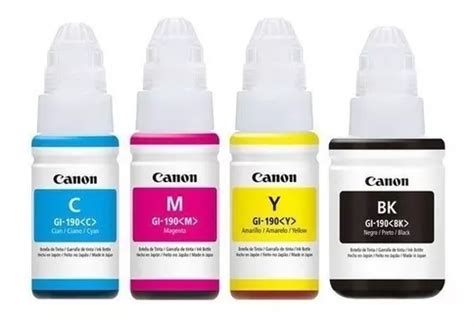 Kit 4 Refil Tinta Canon Original G3110 G4100 G3100 G 190 Parcelamento