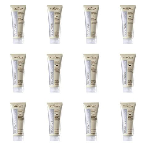 Vizcaya Blonde Action Shampoo 200ml Kit C 12 Shampoo Magazine Luiza