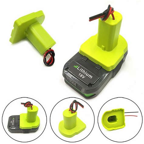 Power Wheels Adapter For Ryobi One V Lithium Ion Battery Dock Power