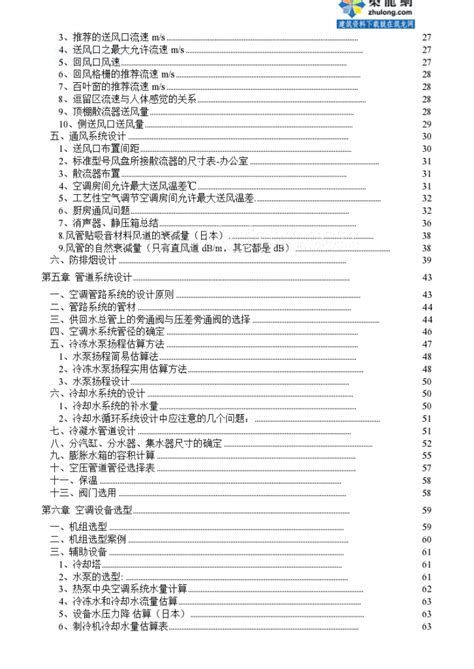 暖通空调系统设计施工手册暖通管理资料土木在线