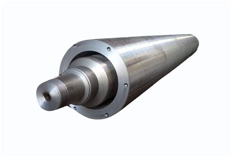 Iron Stainless Steel Anti Deflection Roller For Printing Industry At