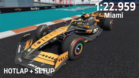 Assetto Corsa RSS Formula Hybrid 2023 Miami HOTLAP SETUP YouTube