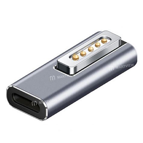 PD USB C To Mag Safe Magnetic Aluminum Alloy Charge Power Converter For