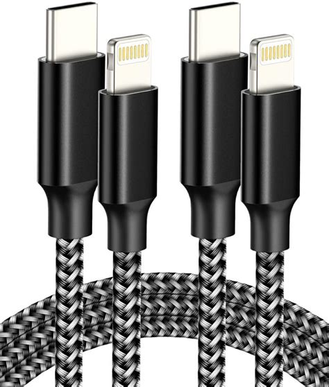 Idison Cable Iphone M M M M M Lot De Cable Lightning Certifi S