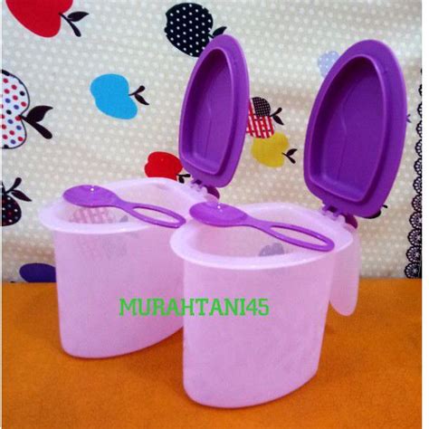 Jual Tempat Bumbu Container Ungu 500 Ml Tupperware 1 Pcs Shopee