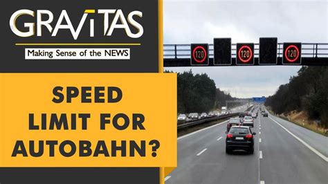 Gravitas Why Germany S Autobahn Has No Speed Limit YouTube