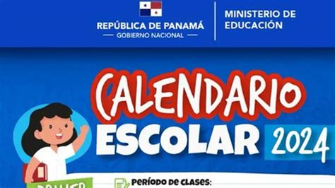 Calendario escolar 2024 Cuándo inicia el segundo trimestre según MEDUCA