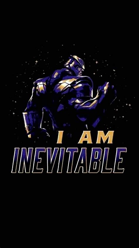 I am inevitable#thanos#massimo