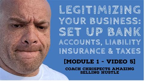 Legitimizing Your Business Set Up Bank Accounts Liability Insurance