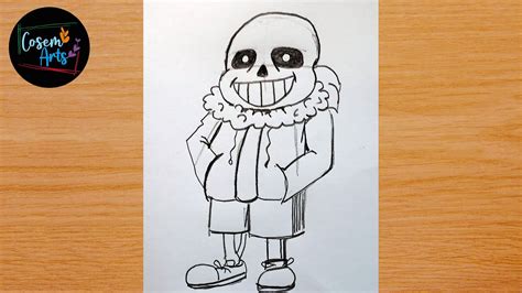 How To Draw Sans How To Draw Sans From Undertale Step By Step For